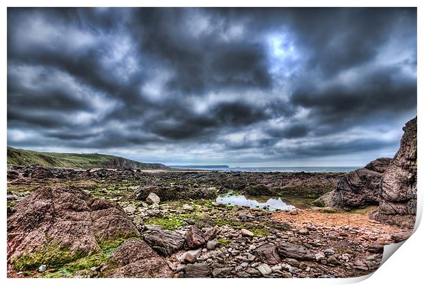 Freshwater West 6 Print by Steve Purnell