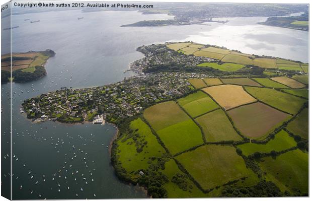 roseland to falmouth Canvas Print by keith sutton