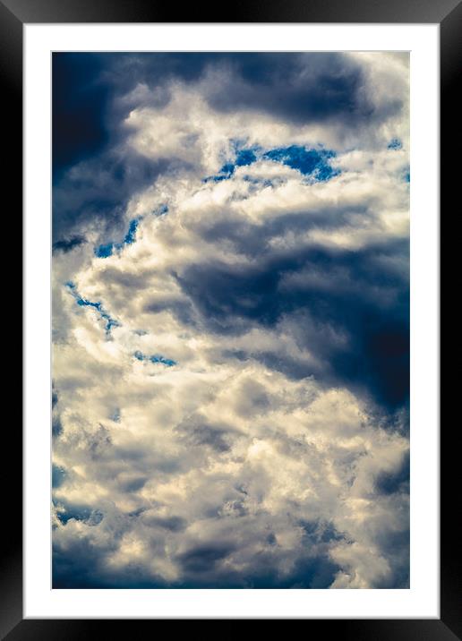 Cloudy Details Framed Mounted Print by Daniel Walsh