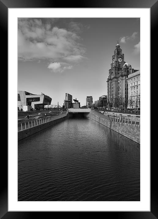 Overlooking the Canal Framed Mounted Print by Roger Green