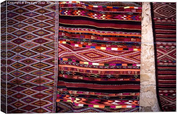 Berber Rugs Canvas Print by Eva Kato