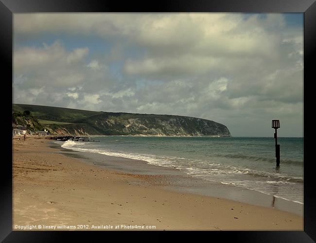 Purbeck Isle Framed Print by Linsey Williams