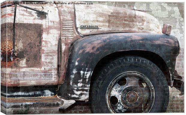 Old Chevrolet Truck Canvas Print by Betty LaRue