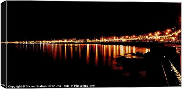 Douglas Bay Canvas Print by Steven Watson