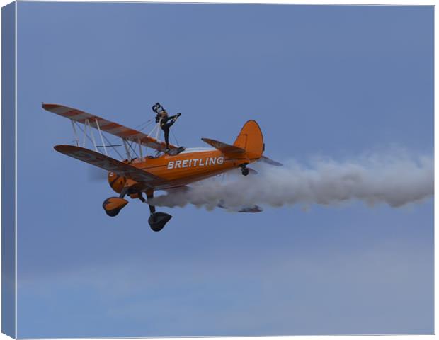 Breitling Wingwalker Canvas Print by Northeast Images