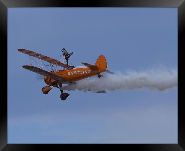 Breitling Wingwalker Framed Print by Northeast Images