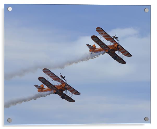 Breitling Wingwalkers Acrylic by Northeast Images