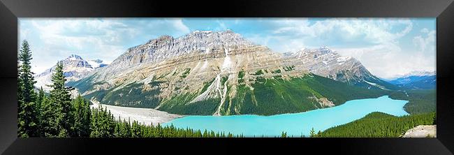 Peyto Lake Framed Print by World Images