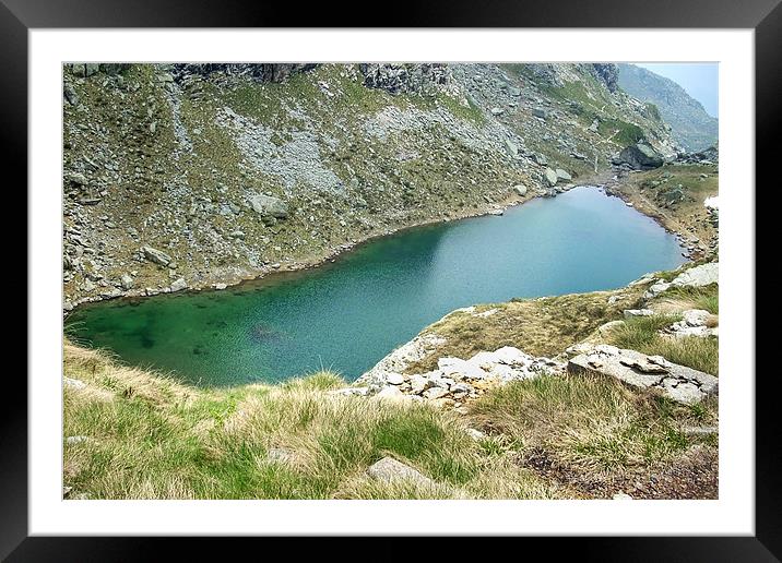 Lago di Campelli Superiore Framed Mounted Print by World Images