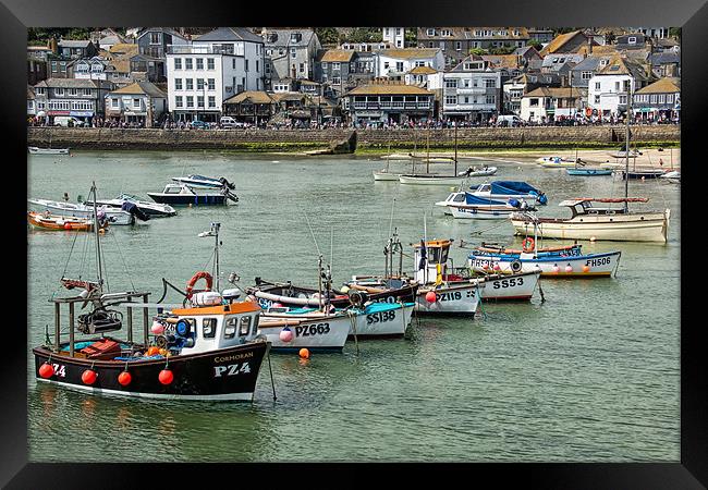 St Ives Framed Print by Sam Smith