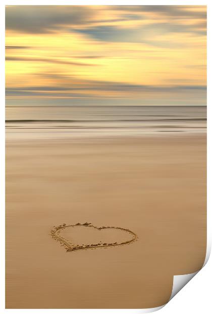 start the day with love Print by Northeast Images