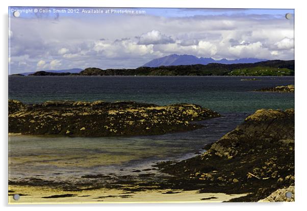 Arisaig, Scotland Acrylic by Col Sm