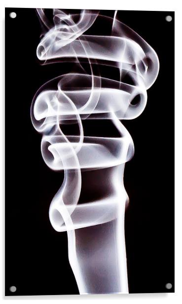 Smoke Art Acrylic by Andrew Ley