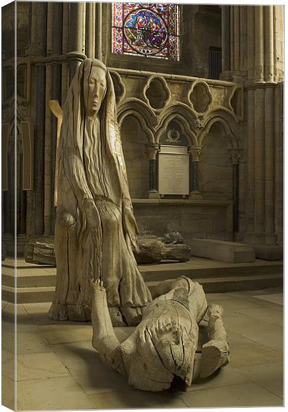 Pieta Canvas Print by Howard Little