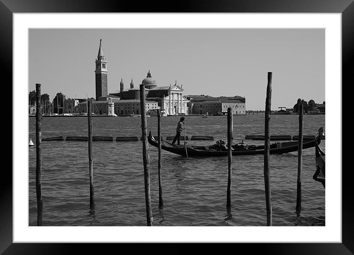 Venice Framed Mounted Print by Kirk Howie