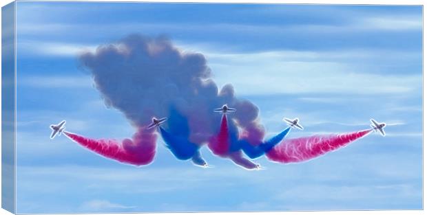 red arrows Canvas Print by Northeast Images