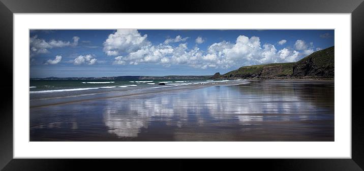 DRUIDSTON HAVEN Framed Mounted Print by Anthony R Dudley (LRPS)