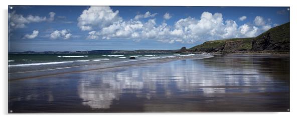 DRUIDSTON HAVEN Acrylic by Anthony R Dudley (LRPS)