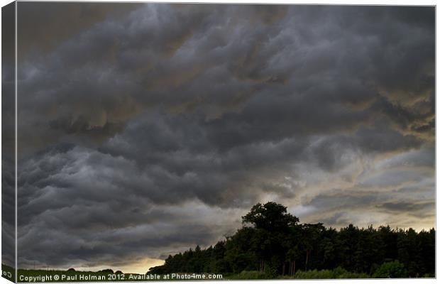 Storm Clouds Canvas Print by Paul Holman Photography