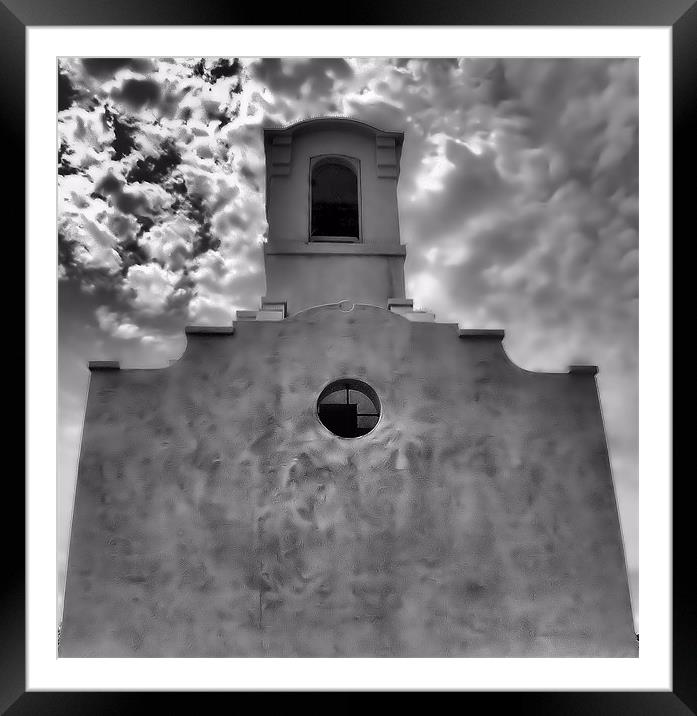 Top Of A Church Framed Mounted Print by Isabel Antonelli