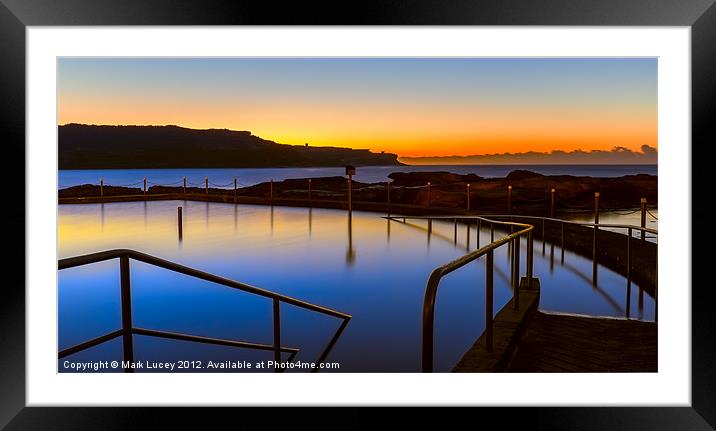 Steps to Colour Framed Mounted Print by Mark Lucey