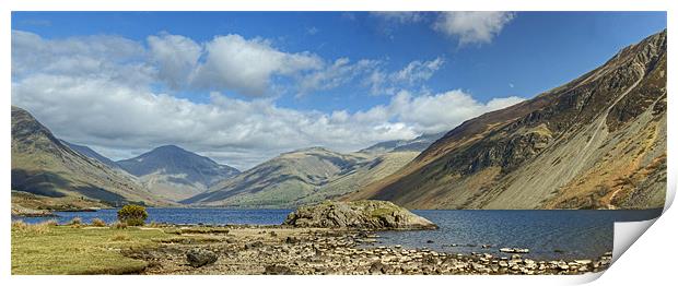 Wastwater Panorama Print by Jamie Green