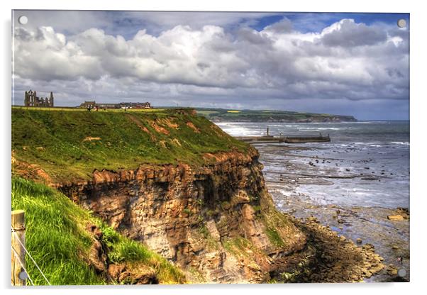 The East Cliff Acrylic by Tom Gomez
