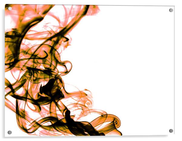 Split tone swirls Acrylic by Andrew Ley