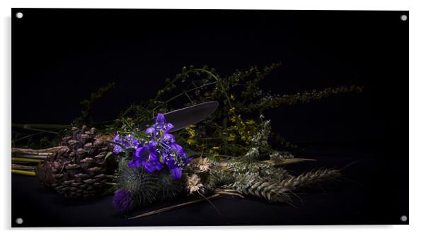 Table Flower Display Acrylic by steven ibinson