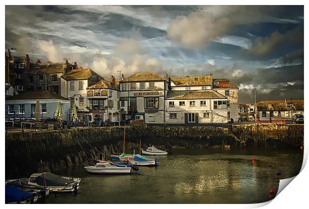 Falmouth harbour Print by Catherine Joll