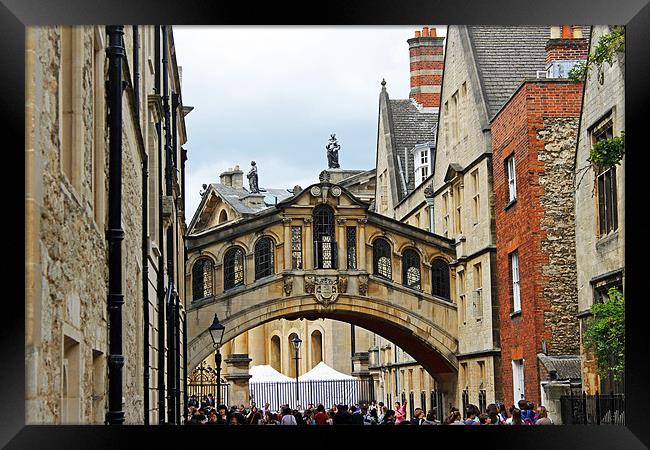 Bridge of Sighs, Oxford Framed Print by Tony Murtagh