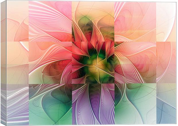 Pastel Petals Canvas Print by Amanda Moore