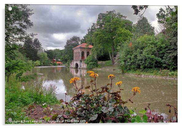 The  beauty of Birkenhead Park,HDR Acrylic by Rob Lester