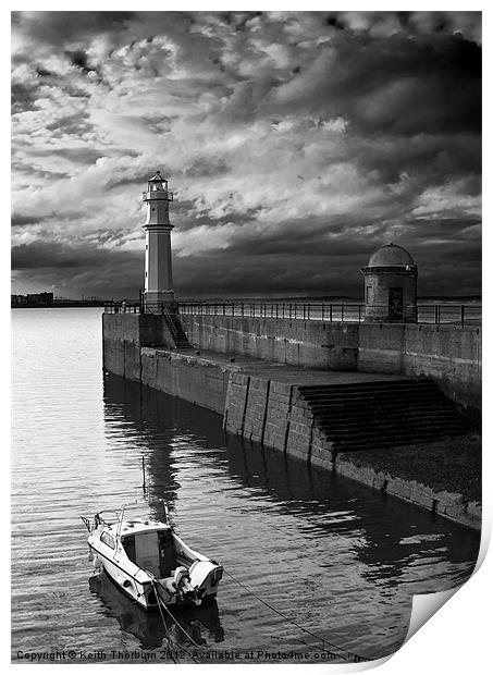 Newhaven Harbour Print by Keith Thorburn EFIAP/b