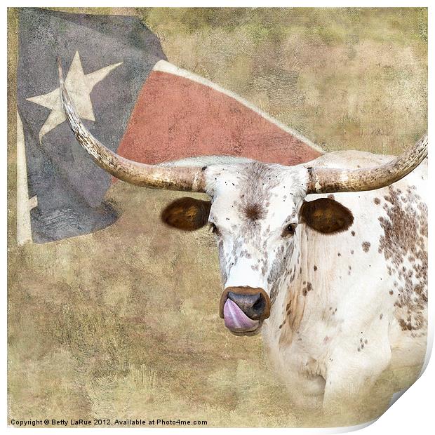 Texas Pride Print by Betty LaRue