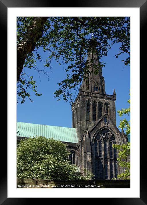 Glasgow Cathedral Framed Mounted Print by Iain McGillivray