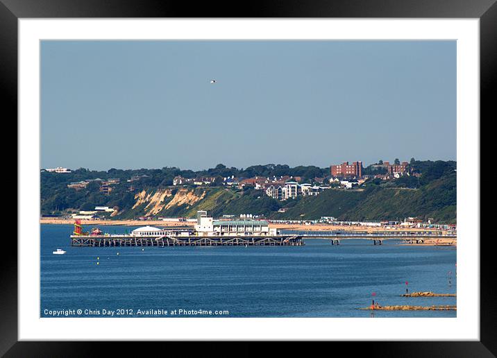 Bournemouth Pier Framed Mounted Print by Chris Day