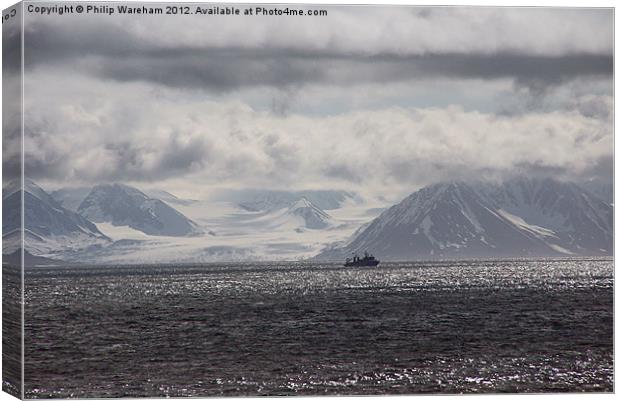 Arctic Waters Canvas Print by Phil Wareham