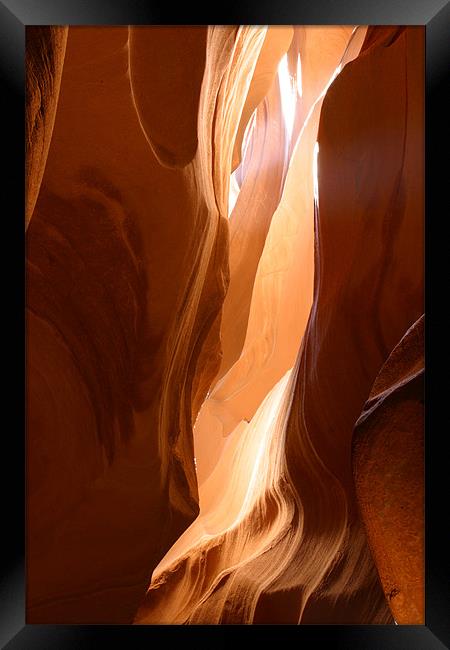 Antelope Canyon III Framed Print by Thomas Schaeffer