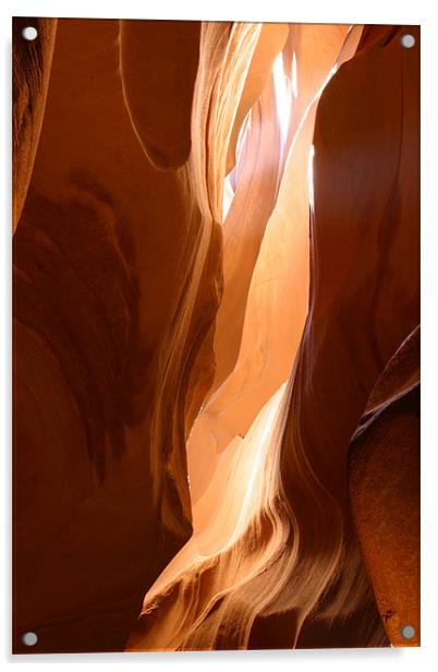 Antelope Canyon III Acrylic by Thomas Schaeffer