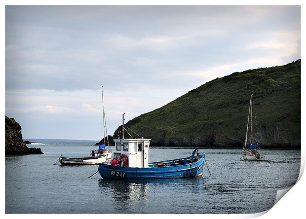 SOLVA HARBOUR Print by Anthony R Dudley (LRPS)