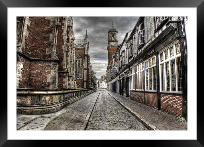 North Church Side Hull 2012 Framed Mounted Print by Martin Parkinson