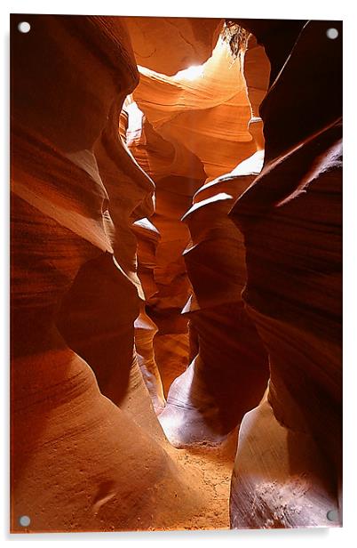 Antelope Canyon IV Acrylic by Thomas Schaeffer