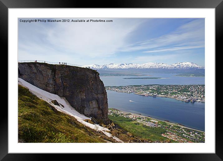 Tromso Norway Framed Mounted Print by Phil Wareham