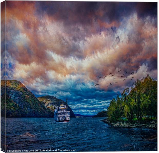 Riverboat Canvas Print by Chris Lord