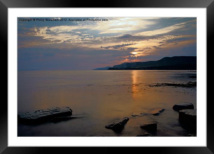 A Swirl of Cloud Framed Mounted Print by Phil Wareham