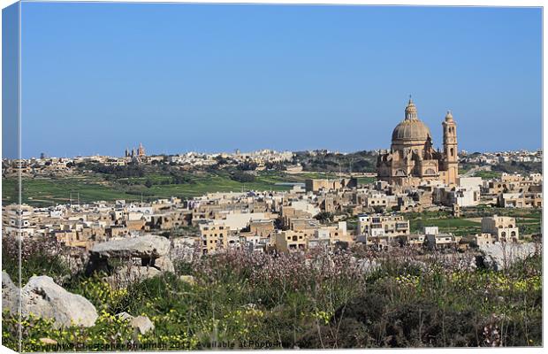 Ancient and Modern Churches Canvas Print by Christopher Chapman