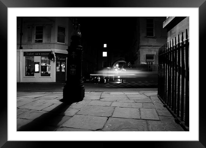 Black and white ghosts. Framed Mounted Print by Keith Taylor