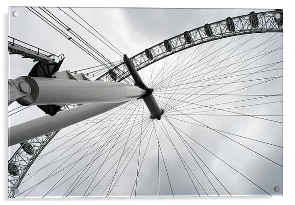 London Eye Acrylic by Mark Ewels