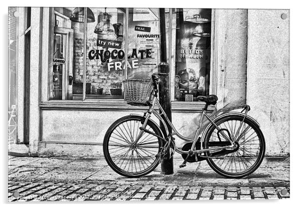 Chocolate Cafe Acrylic by Jack Jacovou Travellingjour